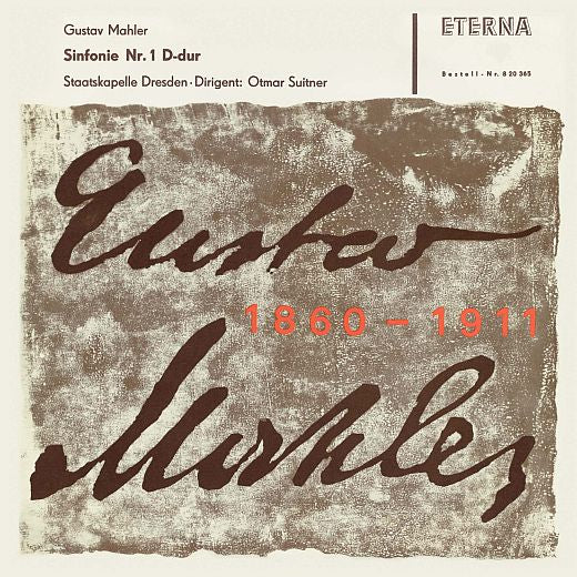 Eterna Vinyl Collection Gustav Mahler - Sinfonie Nr. 1 D-dur (180G)