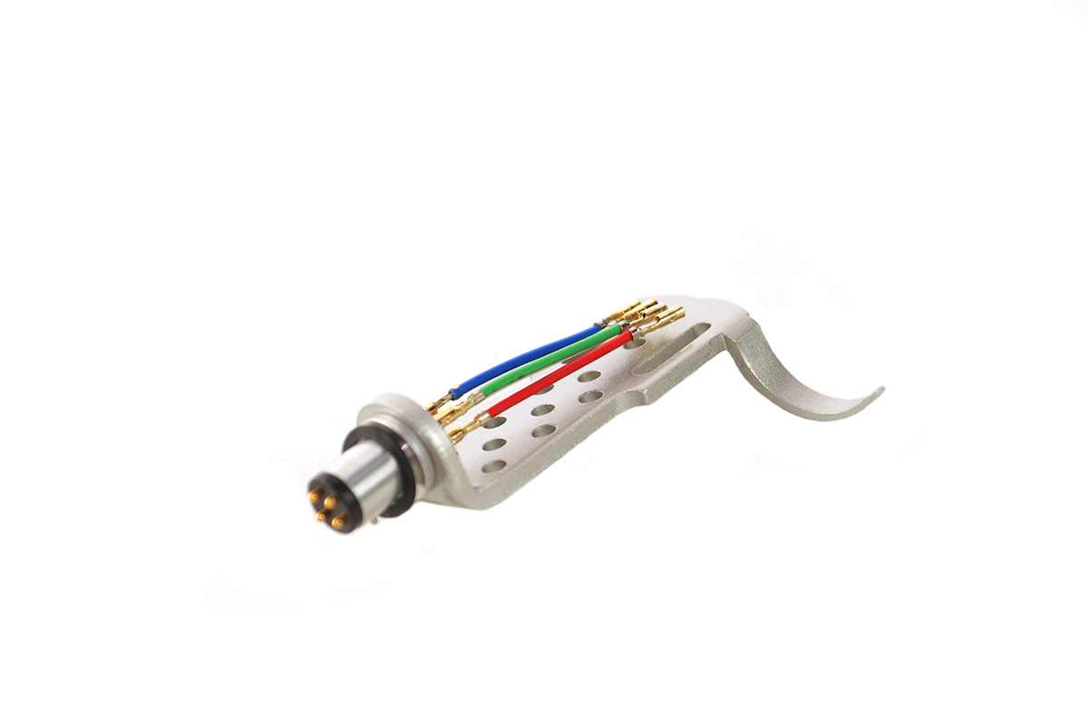 Headshell silber gerade SME Anschluss
