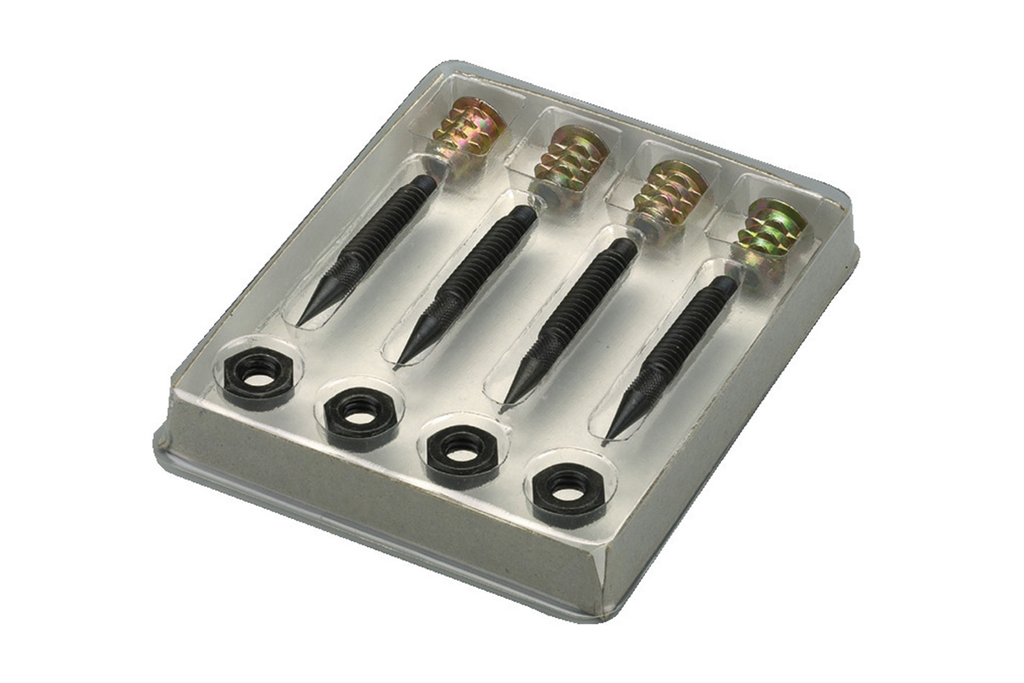 Monacor SPS-45/SW Lautsprecher Spikes Set